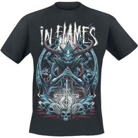 In Flames T-Shirt - Kali - S bis 3XL - für Männer - Größe XXL - schwarz  - Lizenziertes Merchandise! von In Flames