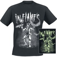 In Flames T-Shirt - Witch Doctor - S bis XXL - für Männer - Größe S - schwarz  - Lizenziertes Merchandise! von In Flames