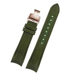 InOmak Nylon Canvas Watch Band 20mm Ersatz Sport Watch Armband, Typ 6, 20mm von InOmak