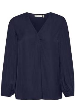 InWear Damen Rindaiw Bluse, Marineblau, 42 von InWear