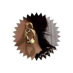 Inateannal Punk Quadratische Ohrringe Hohl Quadratische Ohrringe Gold Unregelmäßige Quadratische Ohrringe Geometrische Quadratische Reifen Ohrringe Schmuck Für Frauen Und Mädchen von Inateannal