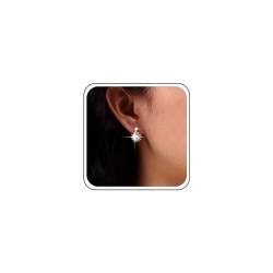 Inateannal Vintage Cubic Zirkonia Ohrringe Runde Kristall Tropfen Ohrringe Gold Diamant Ohrstecker Ohrringe Funkelnde Cz Kristall Hochzeit Ohrring Schmuck Für Frauen Und Mädchen von Inateannal