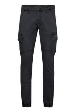 Indicode Bromfield Herren Cargohose Lange Hose Mit Taschen, Größe:XL, Farbe:Black (999) von Indicode