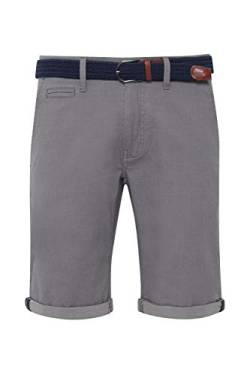 Indicode Figno Herren Chino Shorts Bermuda Kurze Hose mit Gürtel, Größe:XL, Farbe:Light Grey (901) von Indicode