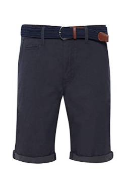 Indicode Figno Herren Chino Shorts Bermuda Kurze Hose mit Gürtel, Größe:XL, Farbe:Navy (400) von Indicode