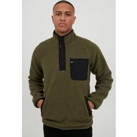 Indicode Fleecejacke IDTrout Herren Fleecejacke mit Stehkragen von Indicode