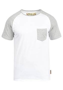 Indicode Gresham T-Shirt, Größe:XL, Farbe:White- Light Grey (9991) von Indicode