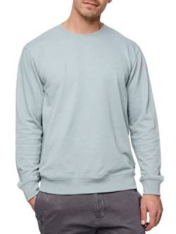 Indicode Herren Holt Sweatshirt mit RIPP-Bündchen | Herren Sweater Pullover für Männer Abyss M von Indicode