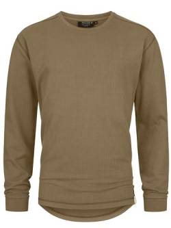 Indicode Herren INCallo Langarmshirt aus Baumwolle | Herrenshirt Langarm Longsleeve Shirt Männer Capers XL von Indicode