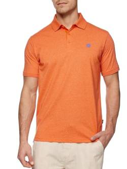 Indicode Herren INTorrance Poloshirt aus Baumwollmischung | Herrenpoloshirt Polokragen Baumwollshirt Orangeade L von Indicode