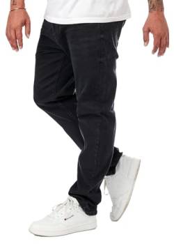 Indicode Herren Jeans Hose mit 5-Pockets Washed Look Cobain, schwarz, Gr:32 inch von Indicode