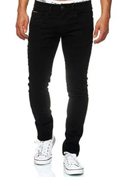 Indicode Herren Texas Jeanshose aus Baumwoll-Mischung mit Stretch | Denim Herrenjeans Ultra Black 30/34 von Indicode