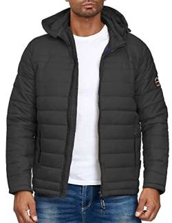 Indicode Herren Übergangsjacke Lascelles - Dark Grey - Gr. 3XL von Indicode