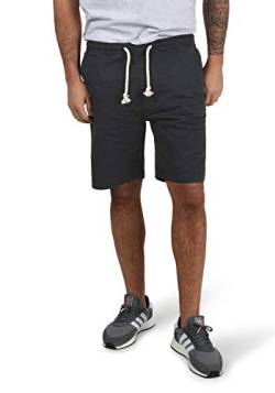 Indicode IDAbbey Herren Chino Shorts Bermuda Kurze Hose mit Stretch Regular Fit, Größe:L, Farbe:Black (999) von Indicode