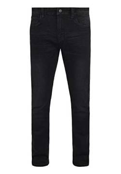 Indicode IDAldersgate Herren Jeans Hose Denim mit Stretch und Destroyed-Look Slim Fit, Größe:33/34, Farbe:Black (999) von Indicode