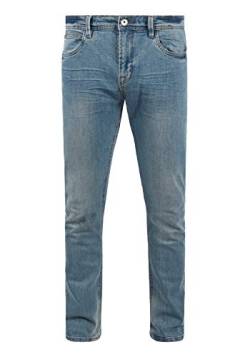 Indicode IDAldersgate Herren Jeans Hose Denim mit Stretch und Destroyed-Look Slim Fit, Größe:34/34, Farbe:Blue Wash (1014) von Indicode