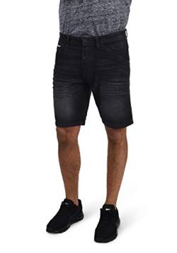 Indicode IDAlessio Herren Jeans Shorts Kurze Denim Hose mit Stretch Regular Fit, Größe:2XL, Farbe:Black (999) von Indicode