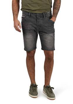 Indicode IDAlessio Herren Jeans Shorts Kurze Denim Hose mit Stretch Regular Fit, Größe:2XL, Farbe:Light Grey (901) von Indicode