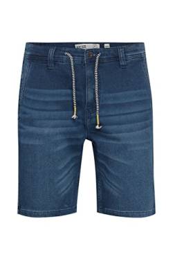 Indicode IDGodo Herren Jeans Shorts Kurze Denim Hose mit Stretch Regular Fit, Größe:L, Farbe:Dark Blue (855) von Indicode