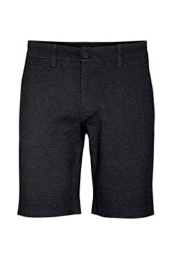 Indicode IDKoldo Herren Chino Shorts Bermuda Kurze Hose mit Stretch Regular Fit, Größe:M, Farbe:Black (999) von Indicode