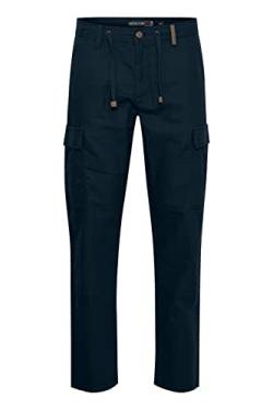 Indicode IDMosat Herren Cargohose aus Leinenmix Lange Hose, Größe:L, Farbe:Night Sky (450) von Indicode