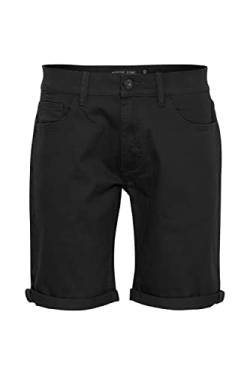 Indicode IDPokka Herren Jeans Shorts Kurze Denim Hose mit Stretch Regular Fit, Größe:3XL, Farbe:Black (999) von Indicode