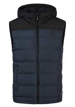 Indicode Iulius Herren Weste Steppweste Outdoor Weste, Größe:L, Farbe:Navy (400) von Indicode