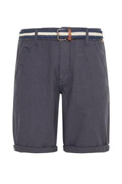 Indicode Mews Herren Chino Shorts Bermuda Kurze Hose mit Gürtel Regular Fit, Größe:S, Farbe:Navy (400) von Indicode