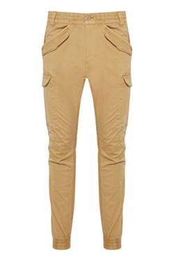 Indicode Nuva Herren Cargohose Lange Hose, Größe:L, Farbe:Antelope (029) von Indicode