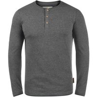 Indicode Rundhalsshirt IDGifford Longsleeve mit Knopfleiste von Indicode