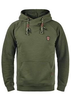 Indicode Toney Herren Kapuzenpullover Hoodie Pullover mit Kapuze, Größe:XL, Farbe:Army (600) von Indicode