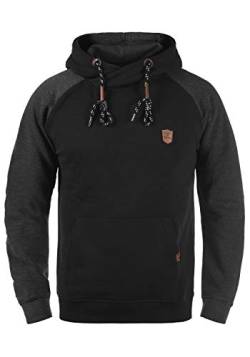 Indicode Toney Herren Kapuzenpullover Hoodie Pullover mit Kapuze, Größe:XL, Farbe:Black (999) von Indicode