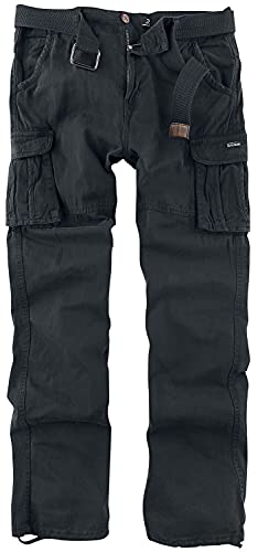Indicode William Männer Cargohose schwarz L 100% Baumwolle Basics, Casual Wear, Streetwear von Indicode