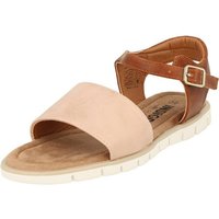 Indigo Kinder Mädchen Schuhe 482-379 Sommer Freizeit Sandalette Rosegold Sandale von Indigo