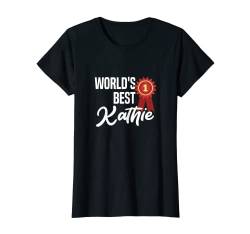 World's Best Kathie Name Personalisiertes T-Shirt von Individuelle Kleidung & Geschenke für Damen