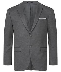 Indumentum Herren Sakko Blazer Sportlich Jacke Jackett Slim Fit Herrensakko Übergangsjacke Herrenblazer Anzugjacke IJS-102 Grau L von Indumentum