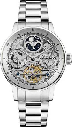 Ingersoll Herren Analog Automatik Uhr mit Edelstahl Armband I07703 von Ingersoll