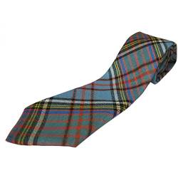 Herren-Krawatte, 100% Wolle Tartan, erhältlich in einer Auswahl von Tartans, blau, IB-TIES_MENS_ANDERSON_ANC von Ingles Buchan