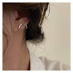 Inilbran Punk Oval Kreis Ohrstecker Ohrringe Silber Kreis Ohrringe Hohlkreis Wickel Ohrring Minimalismus Geometrische Ohrringe Schmuck Für Frauen Und Mädchen von Inilbran