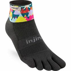 Injinji SPECTRUM TRAIL MIDWEIGHT MINI-CREW XTRALIFE FESTIVE M von Injinji