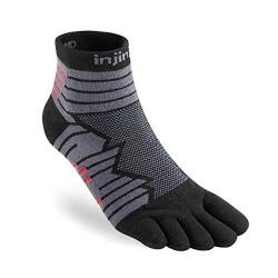 Injinji Ultra Run Minicrew Teensokken Onyx, M, IS401130-ONY-M von Injinji