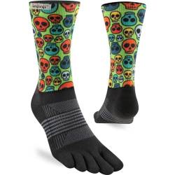 Injinji WOMEN'S SPECTRUM TRAIL MIDWEIGHT CREW GRIM XS/S von Injinji