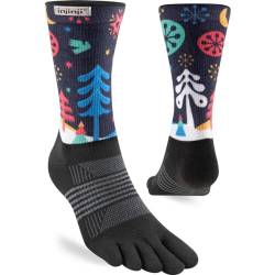 Injinji WOMEN'S SPECTRUM TRAIL MIDWEIGHT CREW WONDER XS/S von Injinji