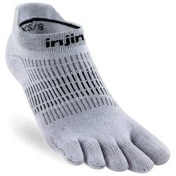 Injinji - Women's Run Lightweight No-Show - Laufsocken Gr XS/S grau von Injinji