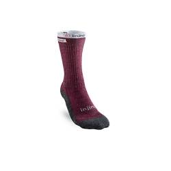 Injinji Womens Liner+Hiker Socks Maroon 40.5-44.5 von Injinji