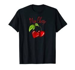 Mon Cherry Mon Cheri Valentinstag Herz Kirschen Damen T-Shirt von Inkable