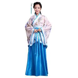 Inlefen Hanfu Damen Chinesischen Stil Kostüm Ancient Traditional Kostüm Kleider für Bühnenshow Performances von Inlefen