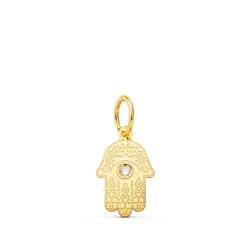 Inmaculada Romero IR Hand Fatima Anhänger Amulett Gold 18K Unisex 11mm. Umgehende Details umgehen von Inmaculada Romero IR