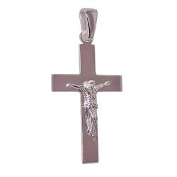 Inmaculada Romero IR Heizkanäle Cruz Cristo Silver 925 m Unisex 30 mm. glatt von Inmaculada Romero IR