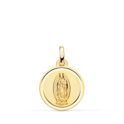Inmaculada Romero IR Jungfrau von Guadalupe Goldmedaille 18K Unisex 16mm. glatte Lünette von Inmaculada Romero IR